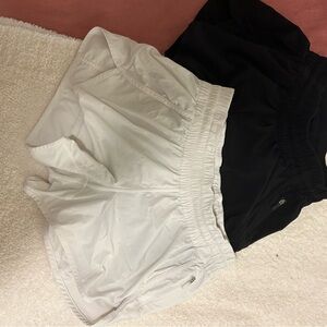 White lululemon shorts (6)